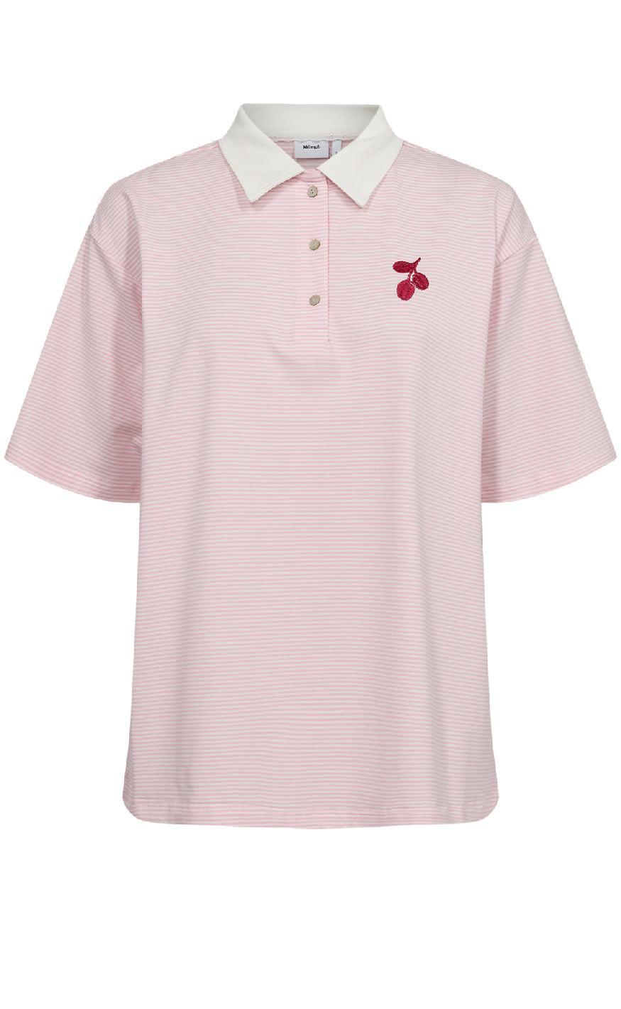 Nümph Bluse - Pippi Polo - Blush Bride