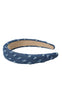 Nümph Hårbånd - Kyle - Medium Blue Denim