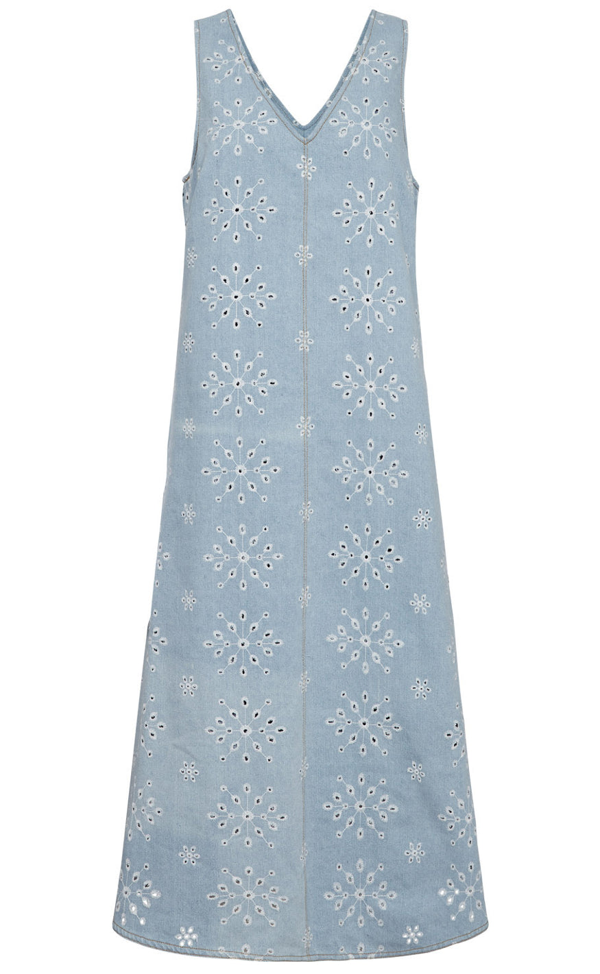 Nümph Kjole - Delilah - Light Blue Denim