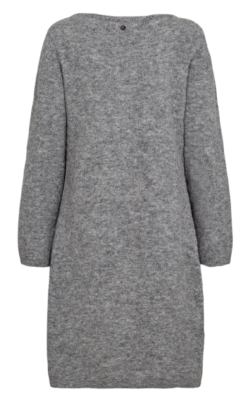 Nümph Kjole - Riette - Medium Grey Mel.