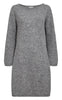Nümph Kjole - Riette - Medium Grey Mel.