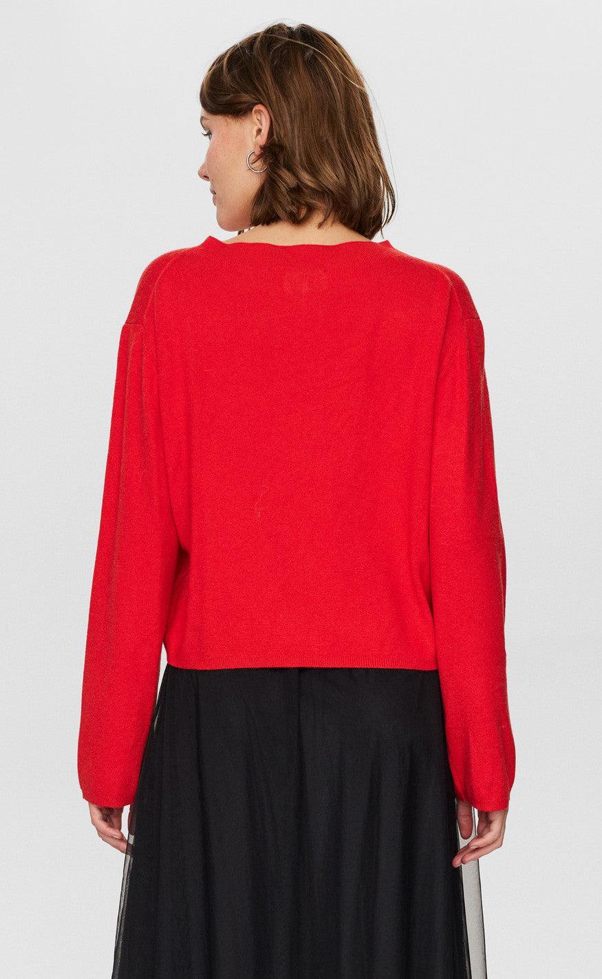 Nümph Pullover - Carma - High Risk Red