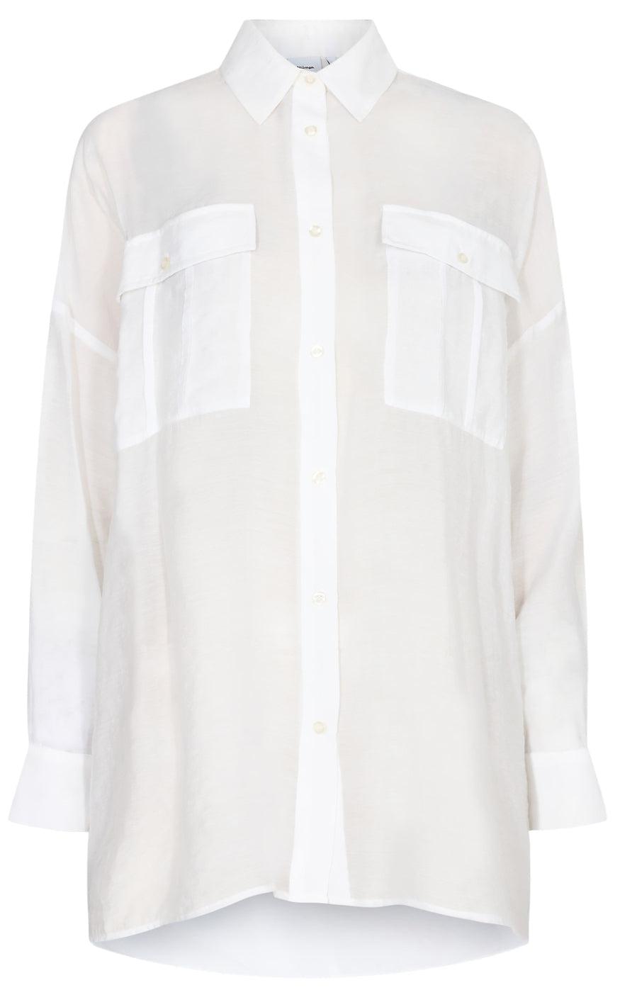 Nümph Skjorte - Elinam - Bright White