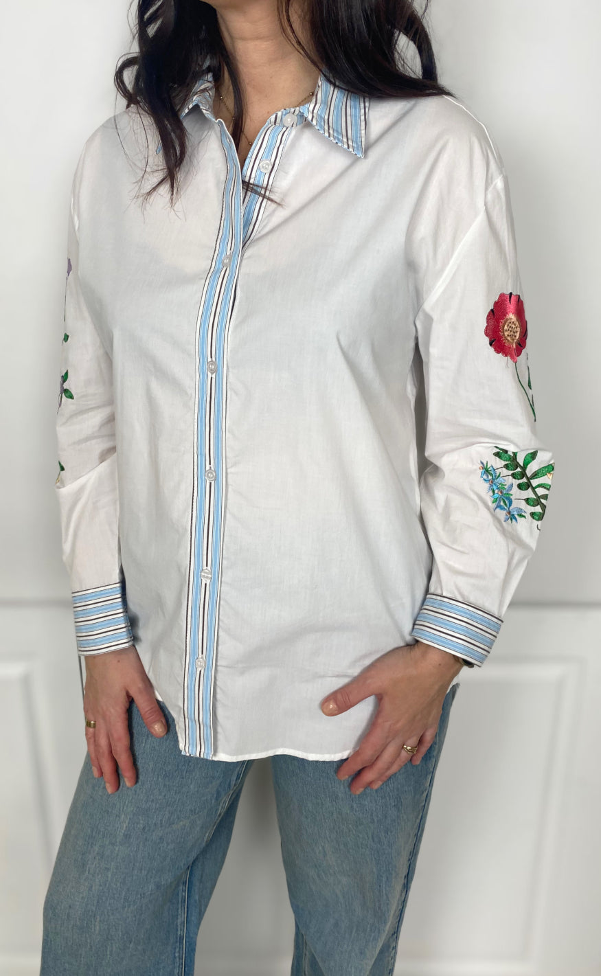 Nümph Skjorte - Florinda - Bright White