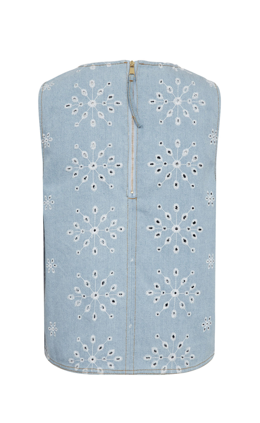 Nümph Top - Delilah - Light Blue Denim
