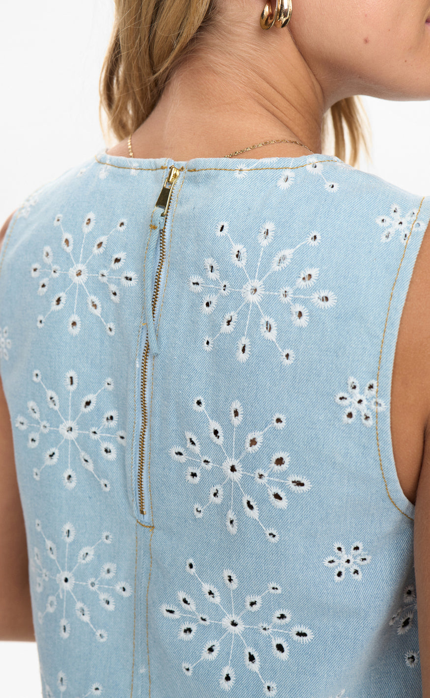 Nümph Top - Delilah - Light Blue Denim