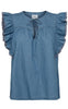 Nümph Top - Dylan - Medium Blue Denim