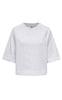 ONLY Bluse - Dasie Raglan - Light Gray Melange