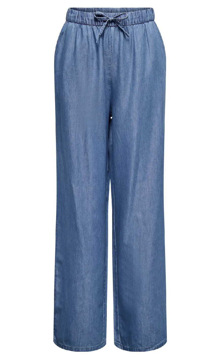 ONLY Bukser - Bea - Medium Blue Denim