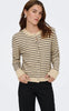 ONLY Cardigan - Chester LS - Humus Niht Sky/Mel/Silver Button