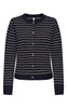 ONLY Cardigan - Chester LS - Night Sky Humus/Mel/Silver Button