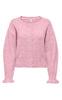 ONLY Cardigan - Rima - Romance Rose Melange/Pearl button