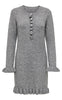 ONLY Kjole - Merla - Medium Grey Melange