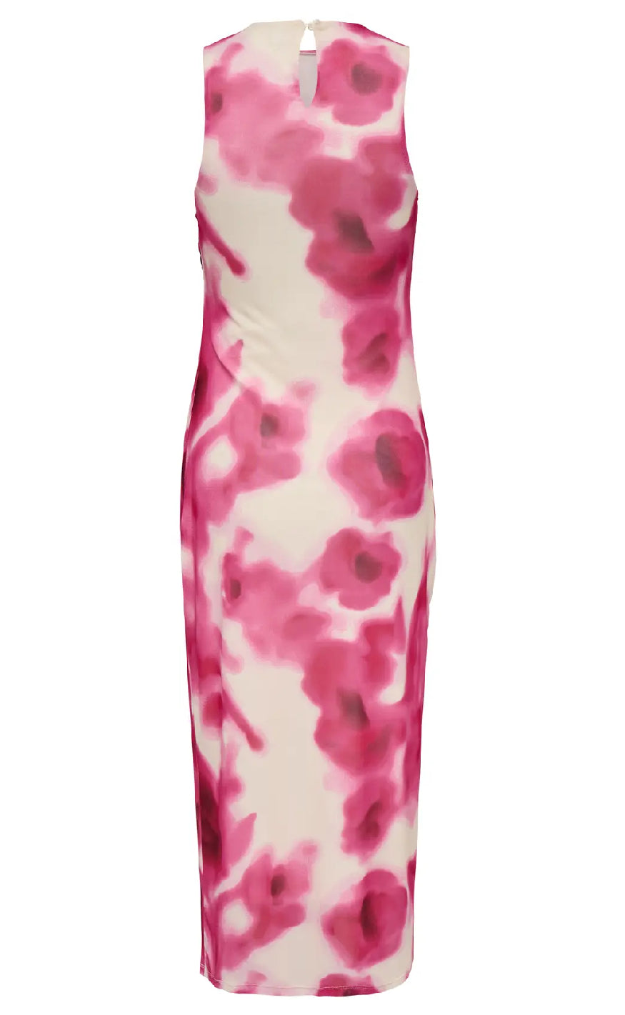 ONLY Kjole - Paris - Cloud Dancer/Sunne Flowers