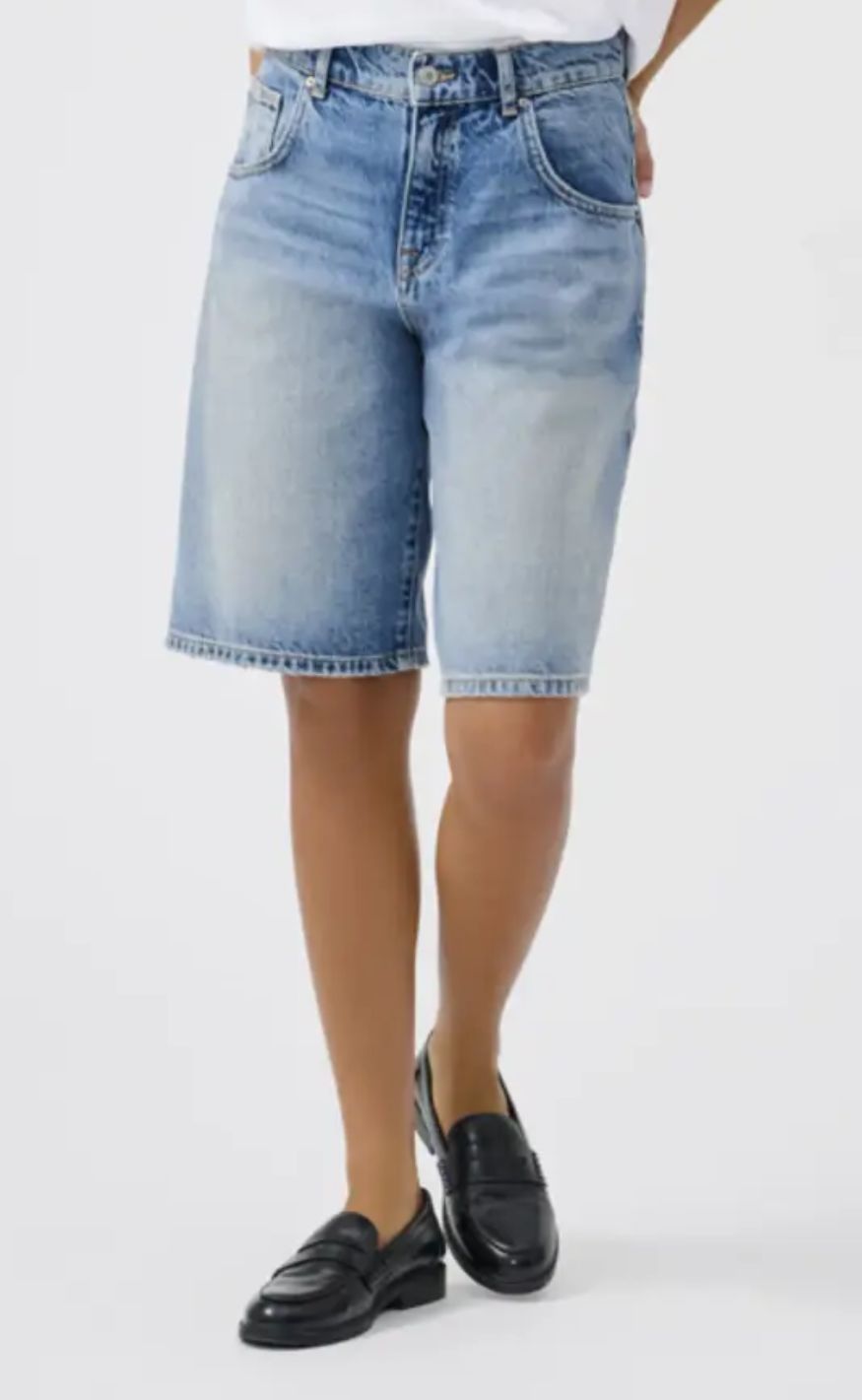 ONLY Shorts - Mate Reg - Medium Blue Denim