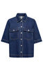 ONLY Skjorte - Belle - Dark Blue Denim