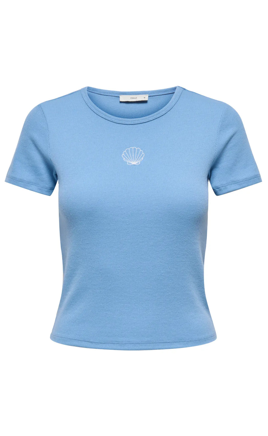 ONLY T-shirt - Elva June - Allure/Sea Shell
