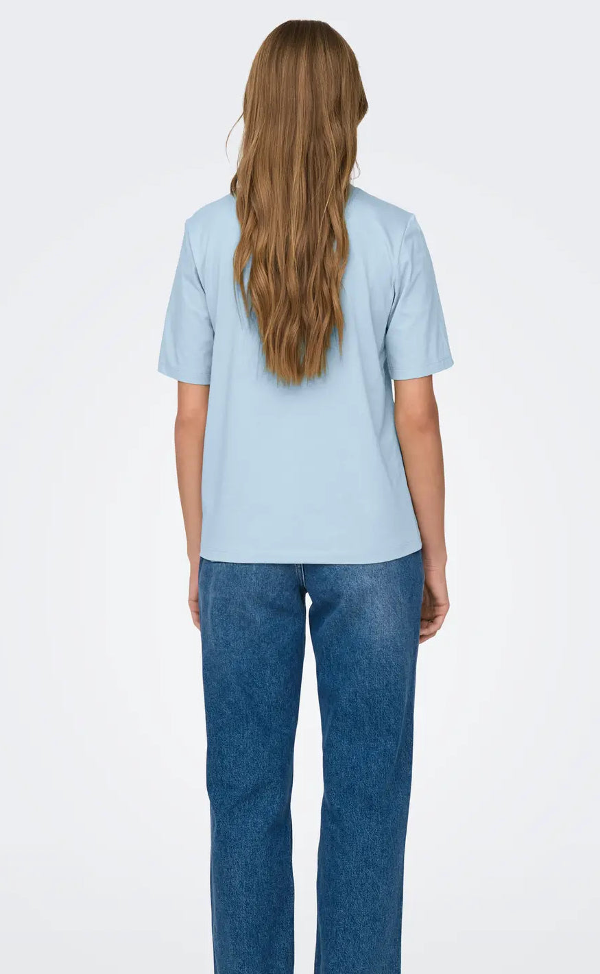 ONLY T-shirt - Only - Cashmere Blue