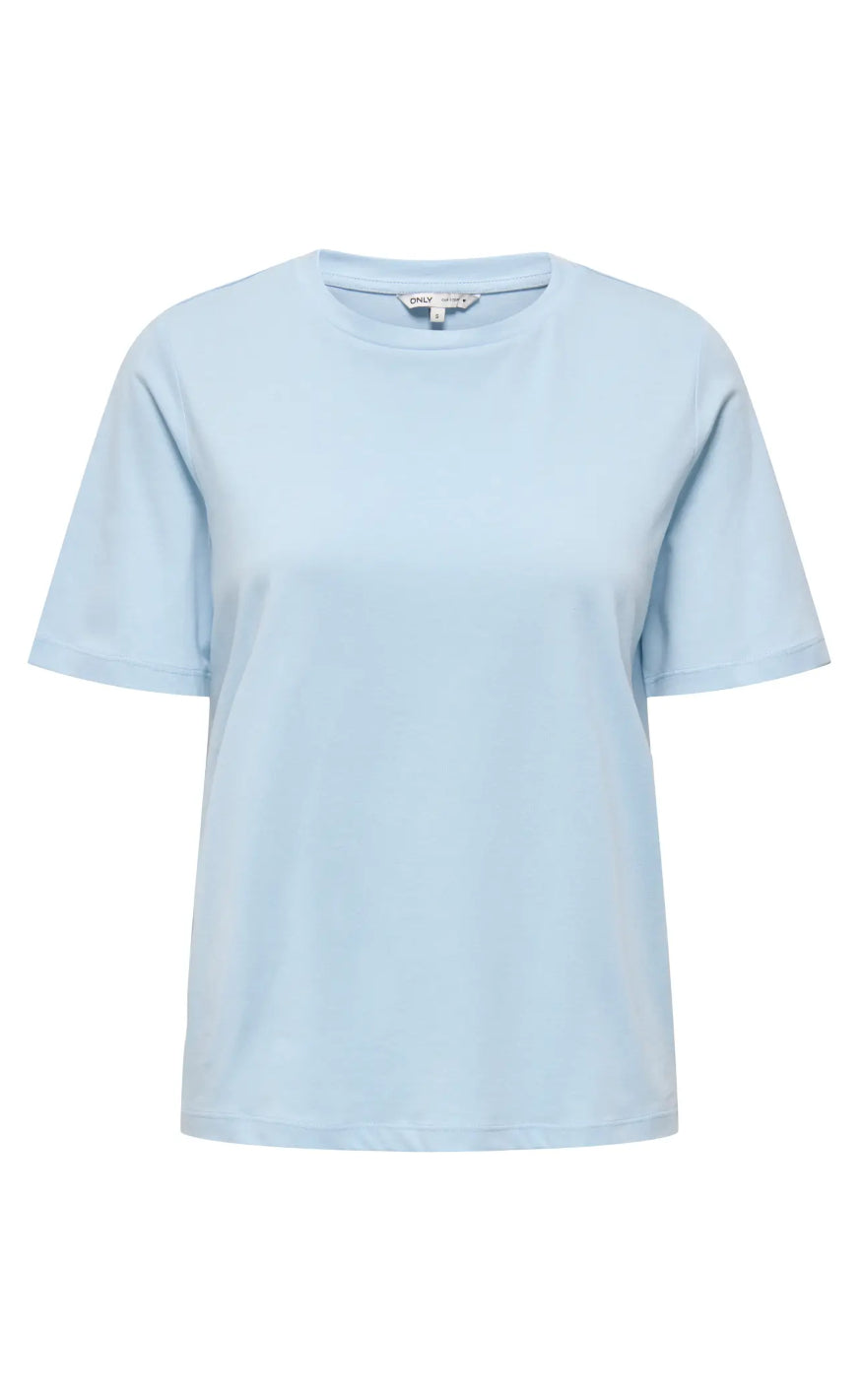 ONLY T-shirt - Only - Cashmere Blue