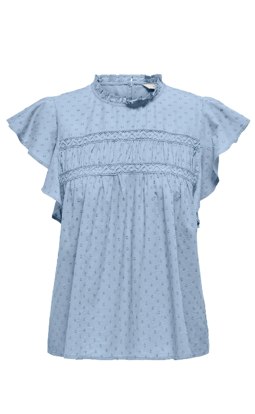 ONLY Top - Katti - Cashmere Blue