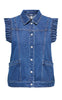 ONLY Top - Kennedy - Medium Blue Denim