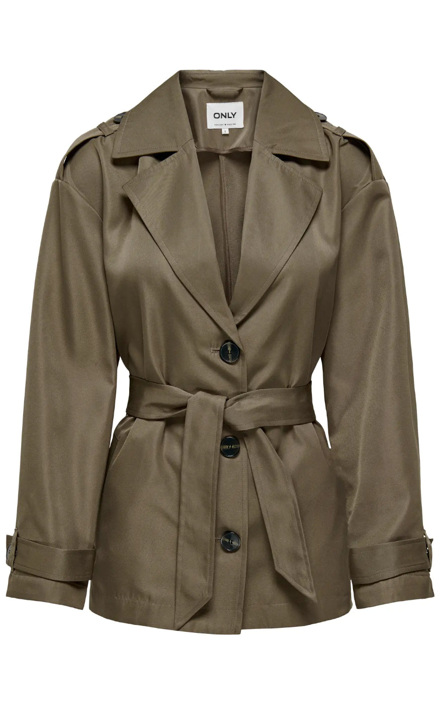 ONLY Trenchcoat - Line - Walnut