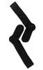 Oroblu Strømper - Note Flat Knit Wool Knee High - Black