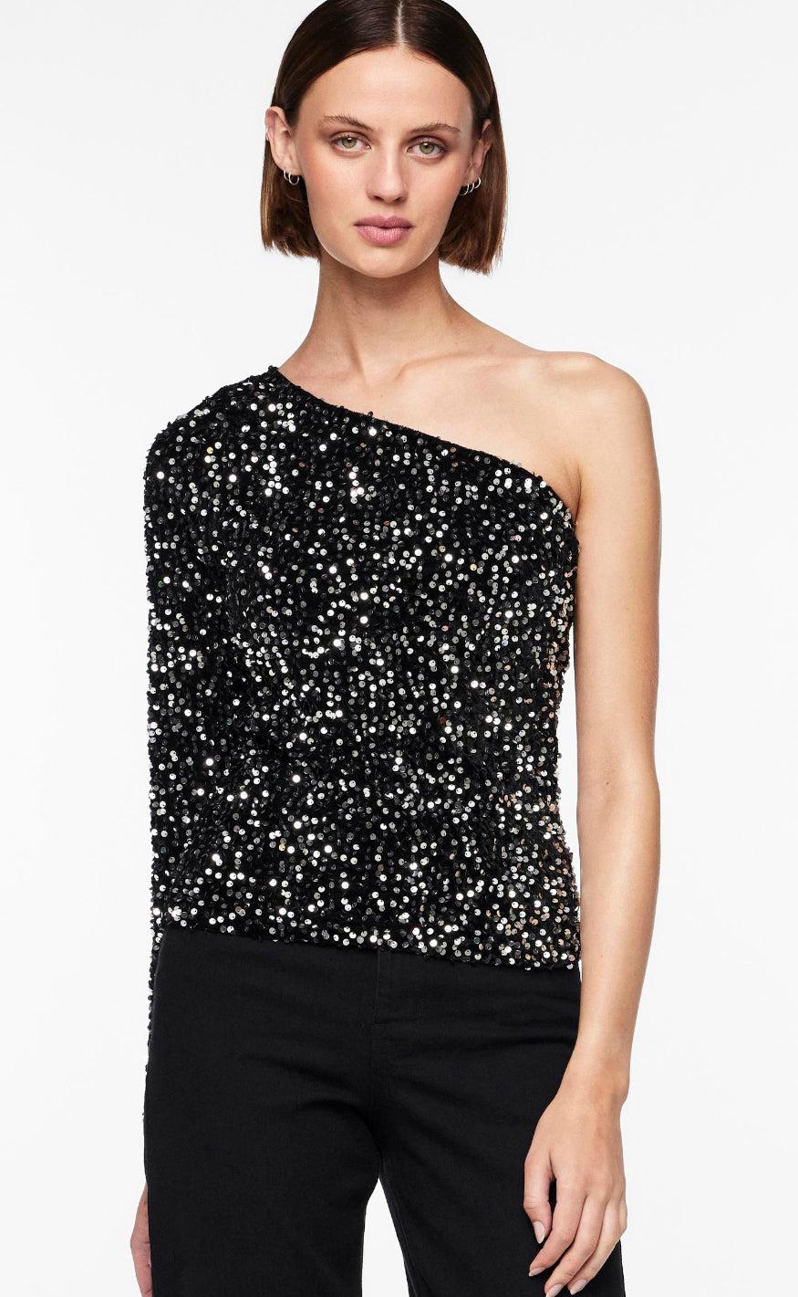 PIECES Bluse - Nylla - Black
