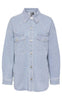 PIECES Jakke - Billo - Light Blue Denim