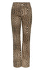 PIECES Jeans - Ginger Straight - Black Leo Denim