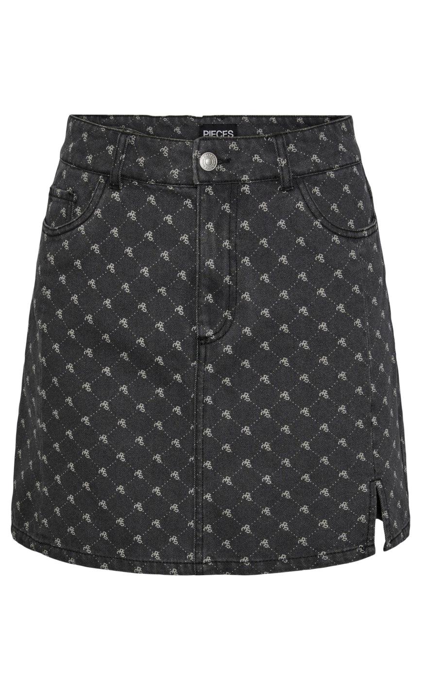 PIECES Nederdel - Nursel - Grey