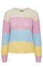 PIECES Strik - Naomi - Birch Stripes