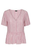 PIECES Top - Alvina - Ibis Rose