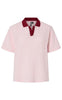 PIECES Top - Alysia - Pink Tulle/Rhubarb