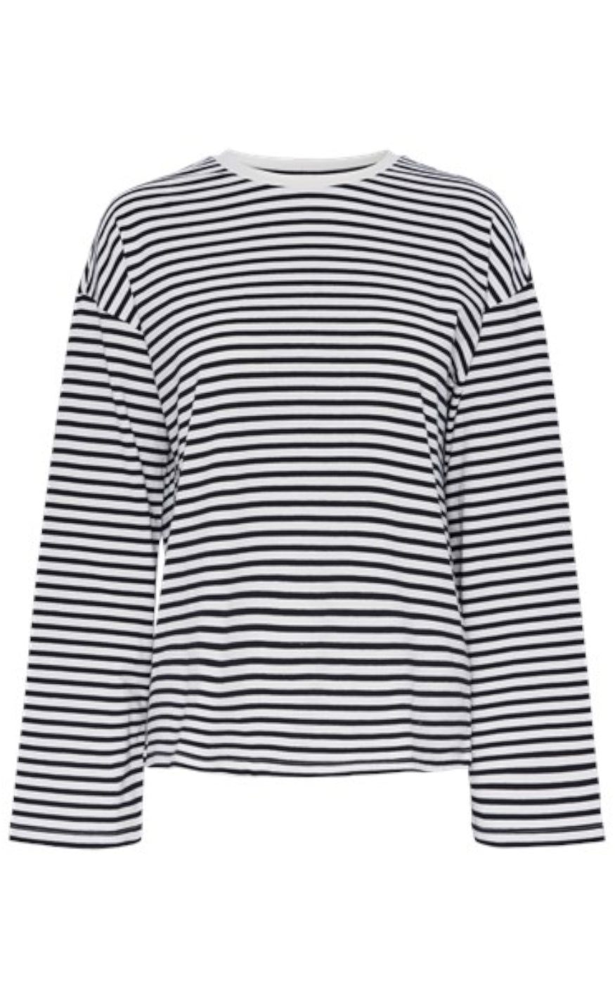 PIECES Top - Sadie - Black