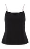 PIECES Top - Silje - Black