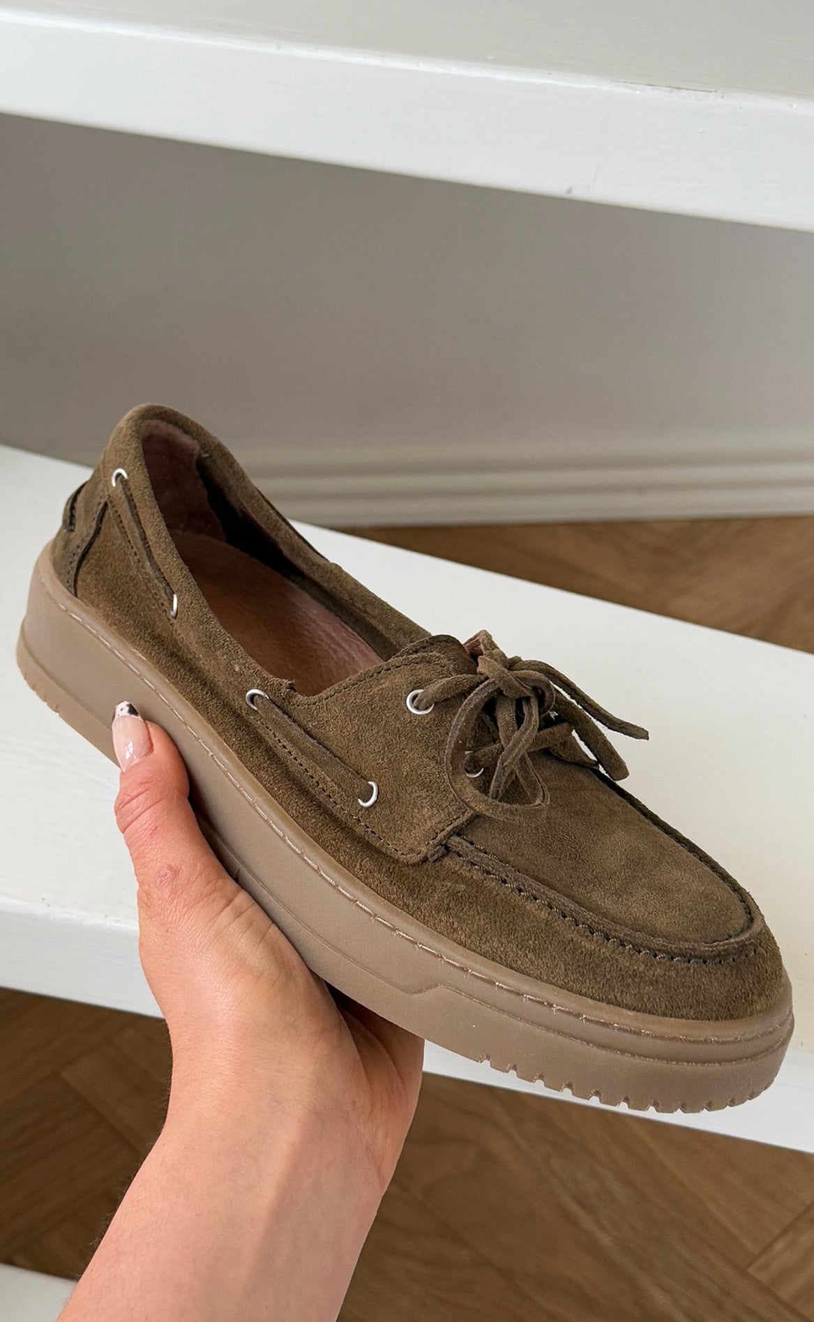Phenumb Sko - Tide S - Suede Taupe