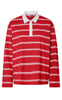 Pieces Bluse - Sadie - High Risk Red/Cloud Dancer