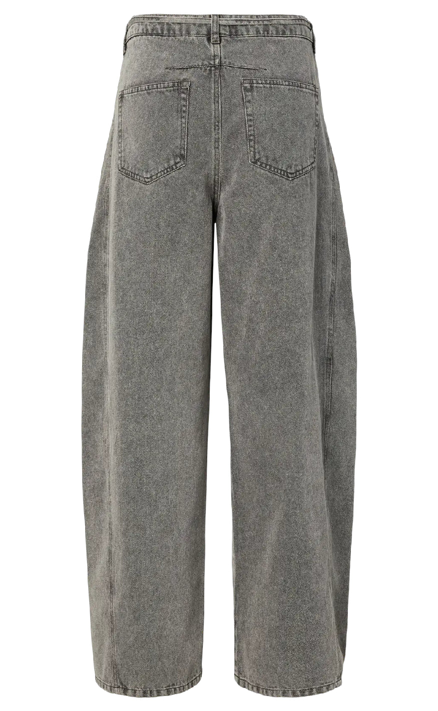 Pieces Bukser - Fenna - Grey Denim