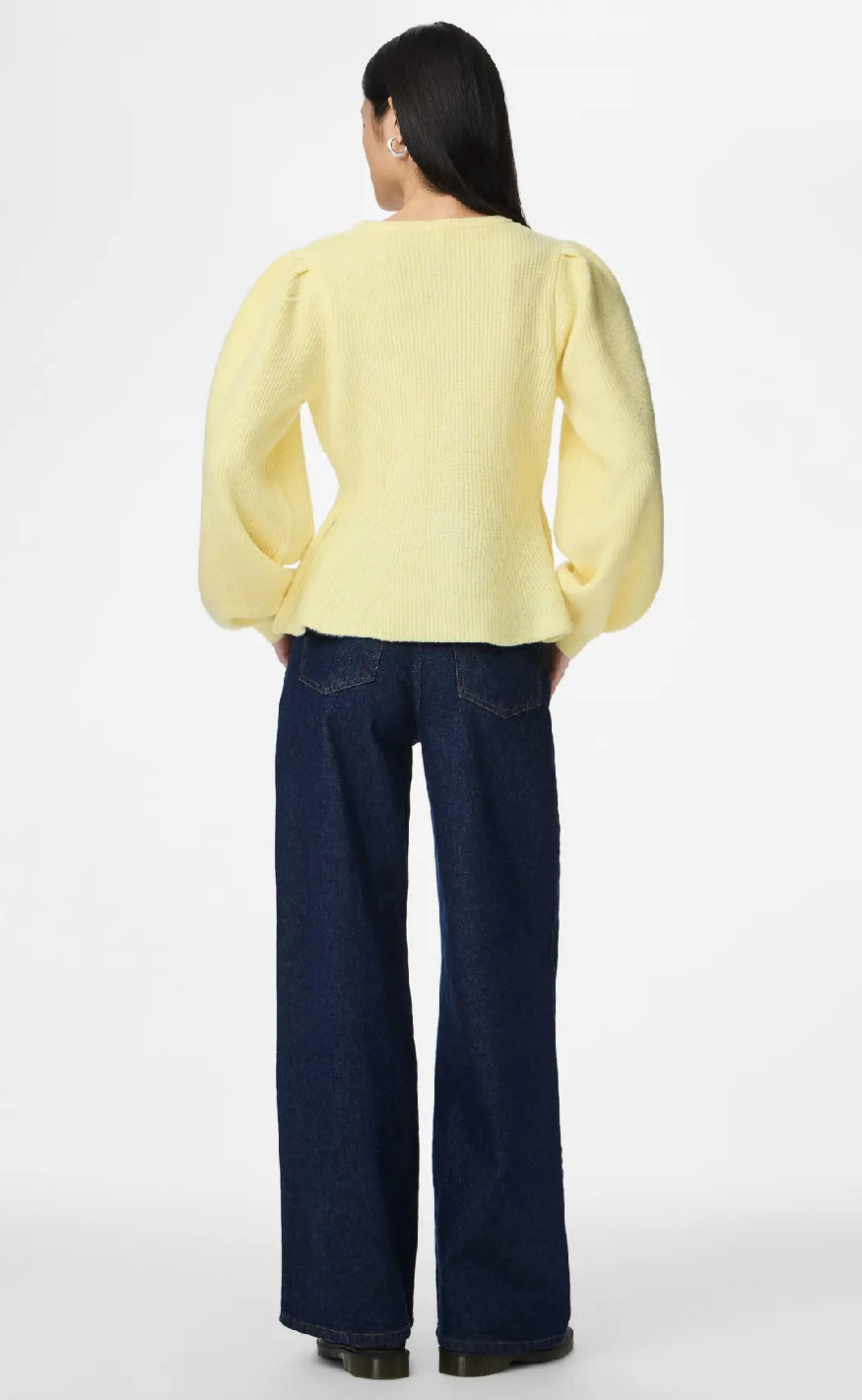 Pieces Cardigan - Silly - Pale Banana Melange