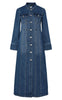 Pieces Kjole - Femma - Medium Blue Denim
