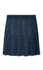 Pieces Nederdel - Fabia - Dark Blue Denim