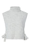 Pieces Poncho - Jecca - Light Grey Melange