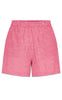Pieces Shorts - Apia - Pink Lemonade/Bright White