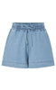 Pieces Shorts - Flora - Light Blue Denim
