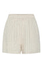Pieces Shorts - Pia - Birch/Black
