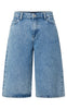 Pieces Shorts - Sky - Medium Blue Denim