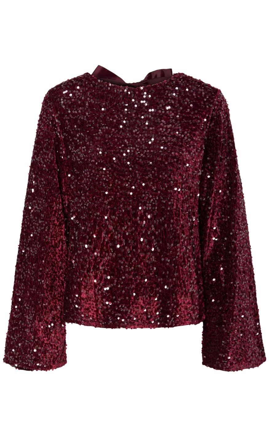 Pieces Top - Kam - Red