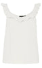 Pieces Top - Sastina - Cloud Dancer