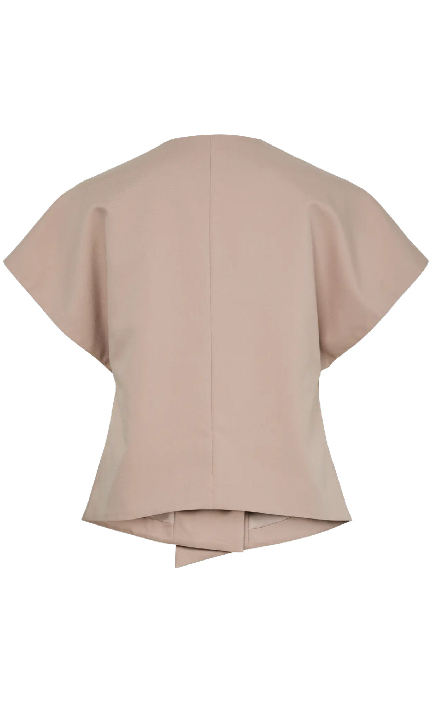 Pieces Vest - Fami - Silver Mink